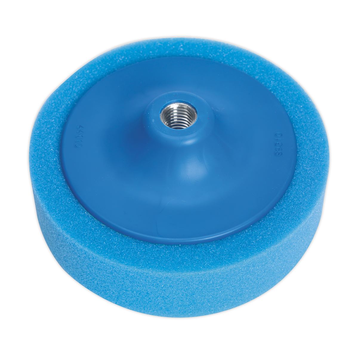 Sealey Buffing & Polishing Foam Head �150 x 50mm 5/8"UNC Blue/Medium PTC/CH/5/8-B