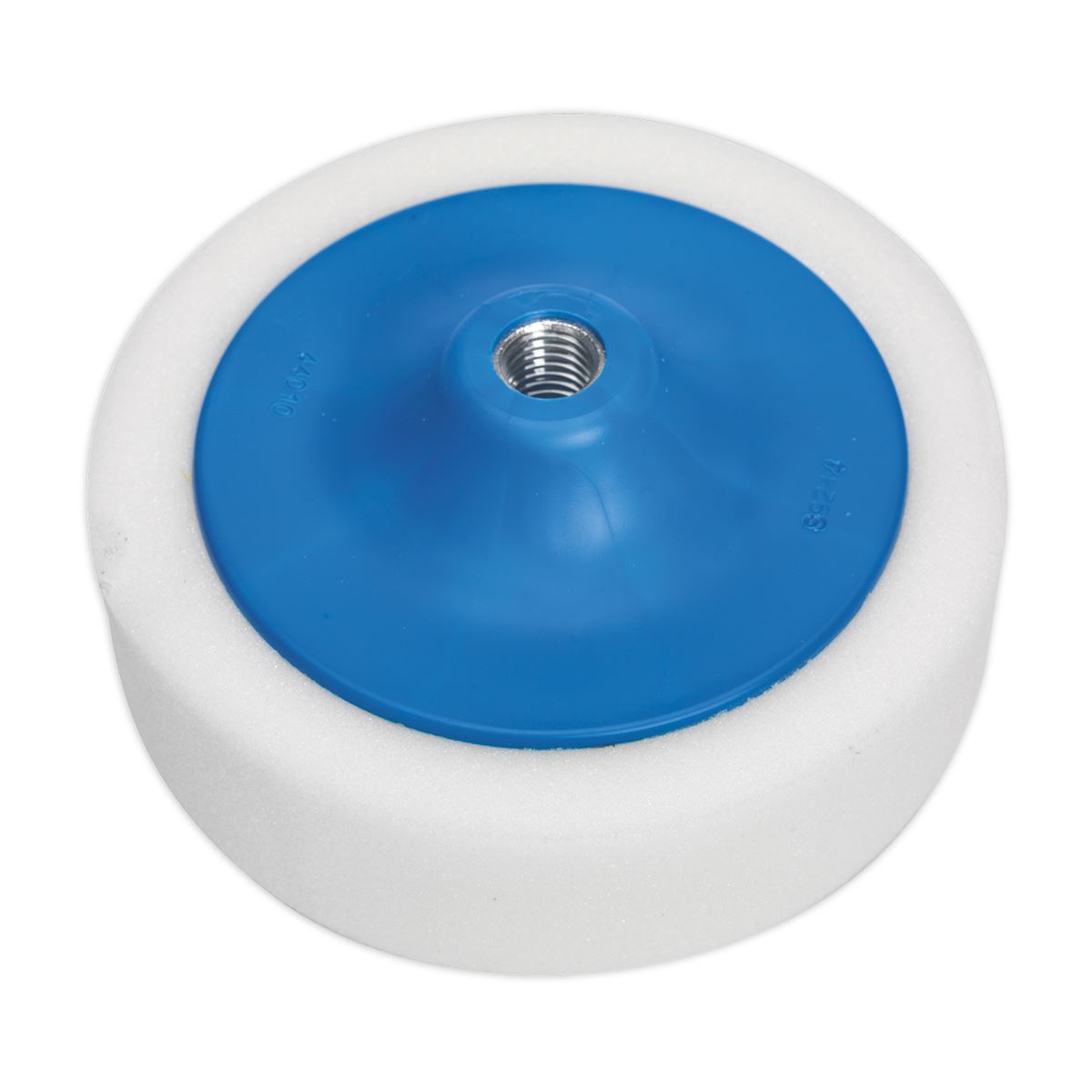 Sealey Buffing & Polishing Foam Head �150 x 50mm 5/8"UNC White/Dense PTC/CH/5/8-W