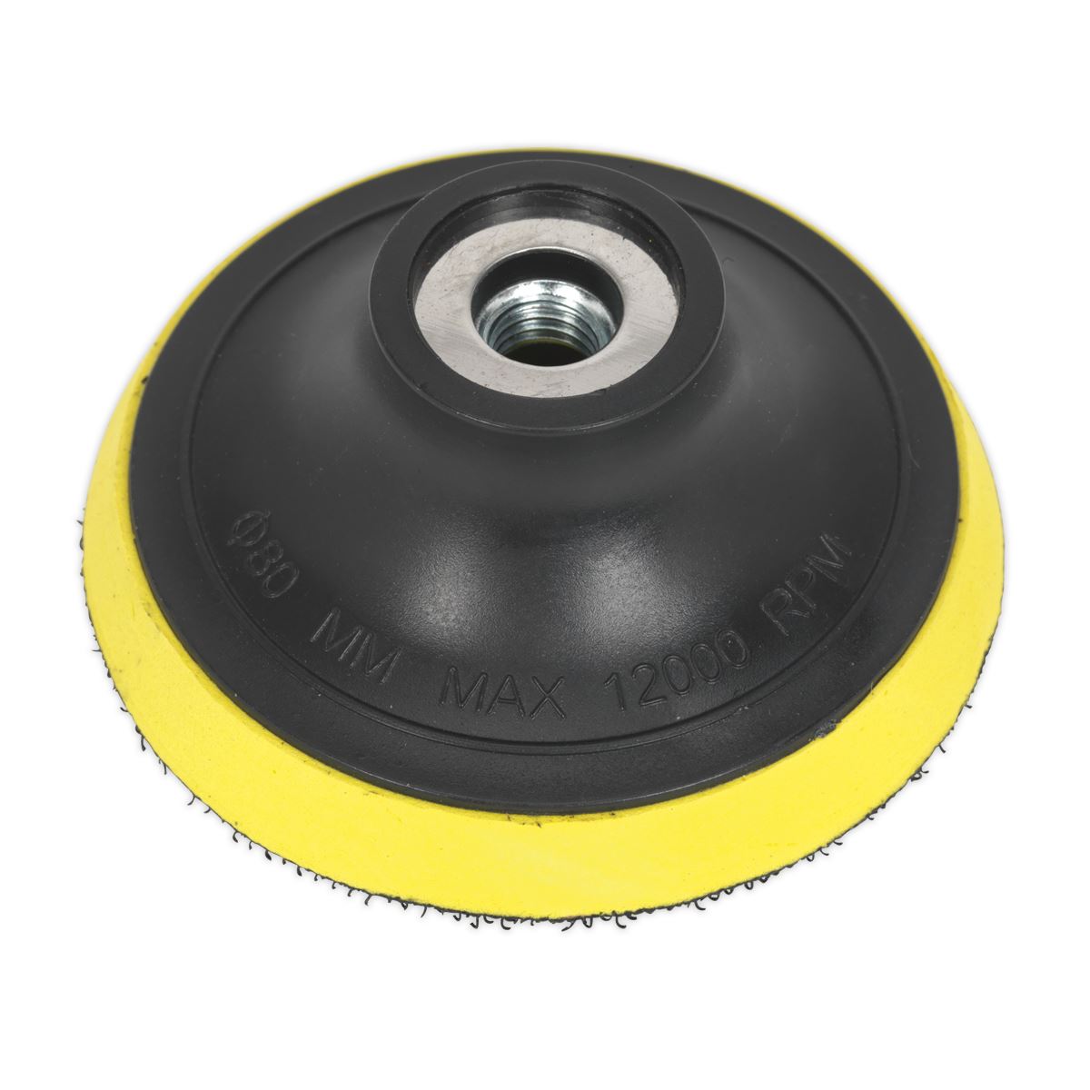 Sealey Hook-and-Loop Backing Pad �75mm M10 x 1.5mm PTC75VM10