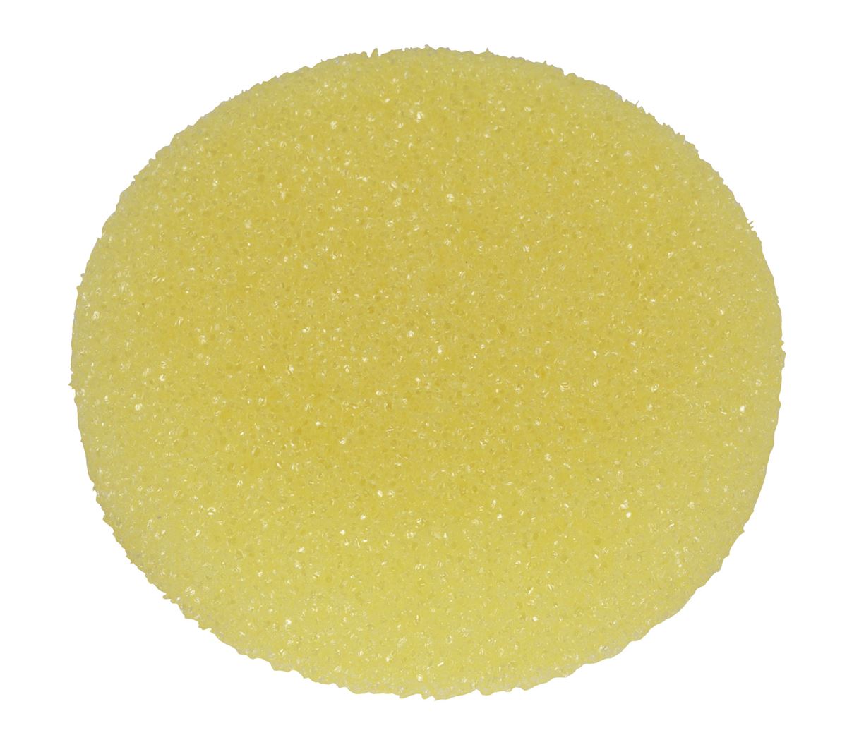Sealey Buffing & Polishing Foam Head Hook-and-Loop �80 x 25mm Yellow/Coarse PTCCHV79Y