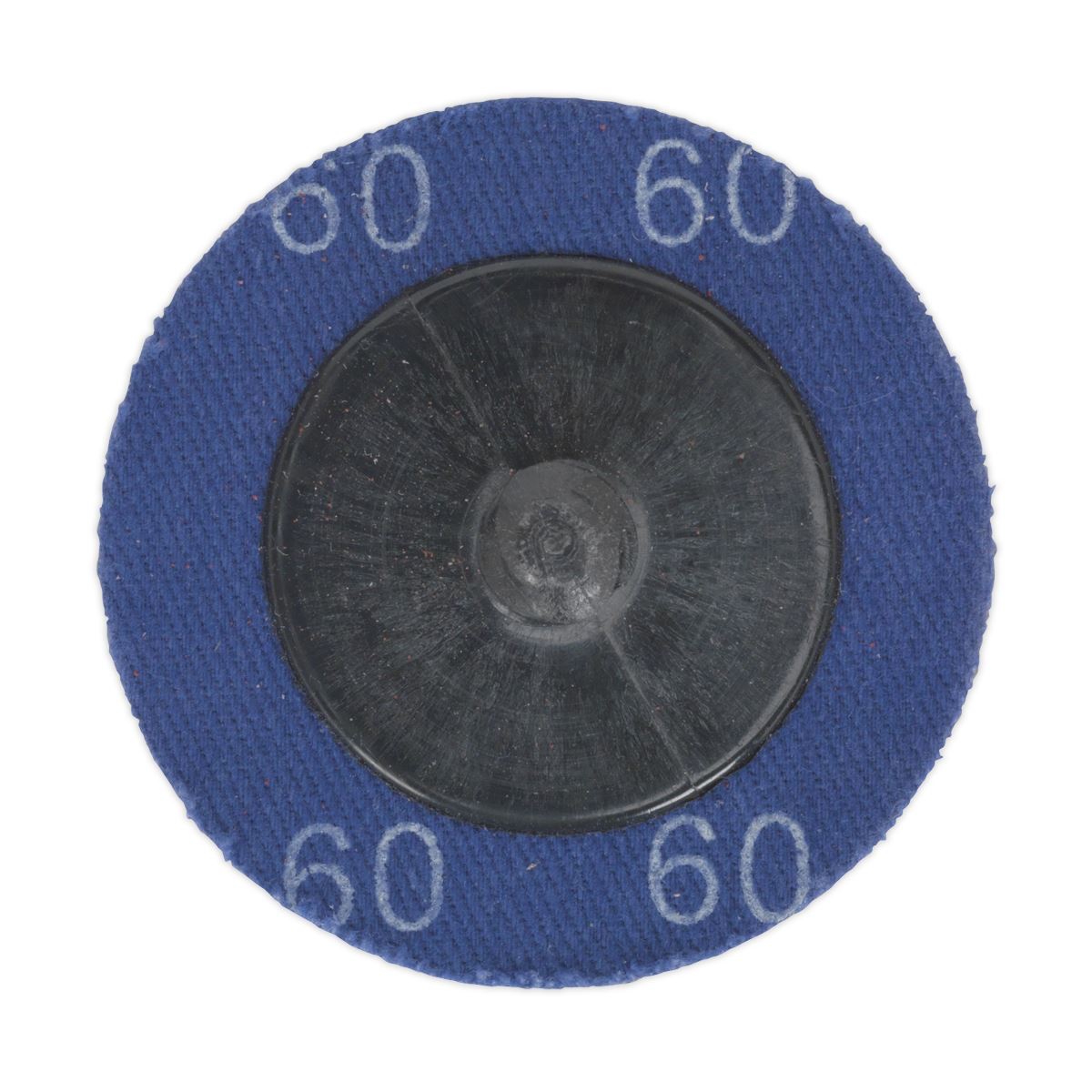 Sealey Quick-Change Sanding Disc �50mm 60Grit Pack of 10 PTCQC5060
