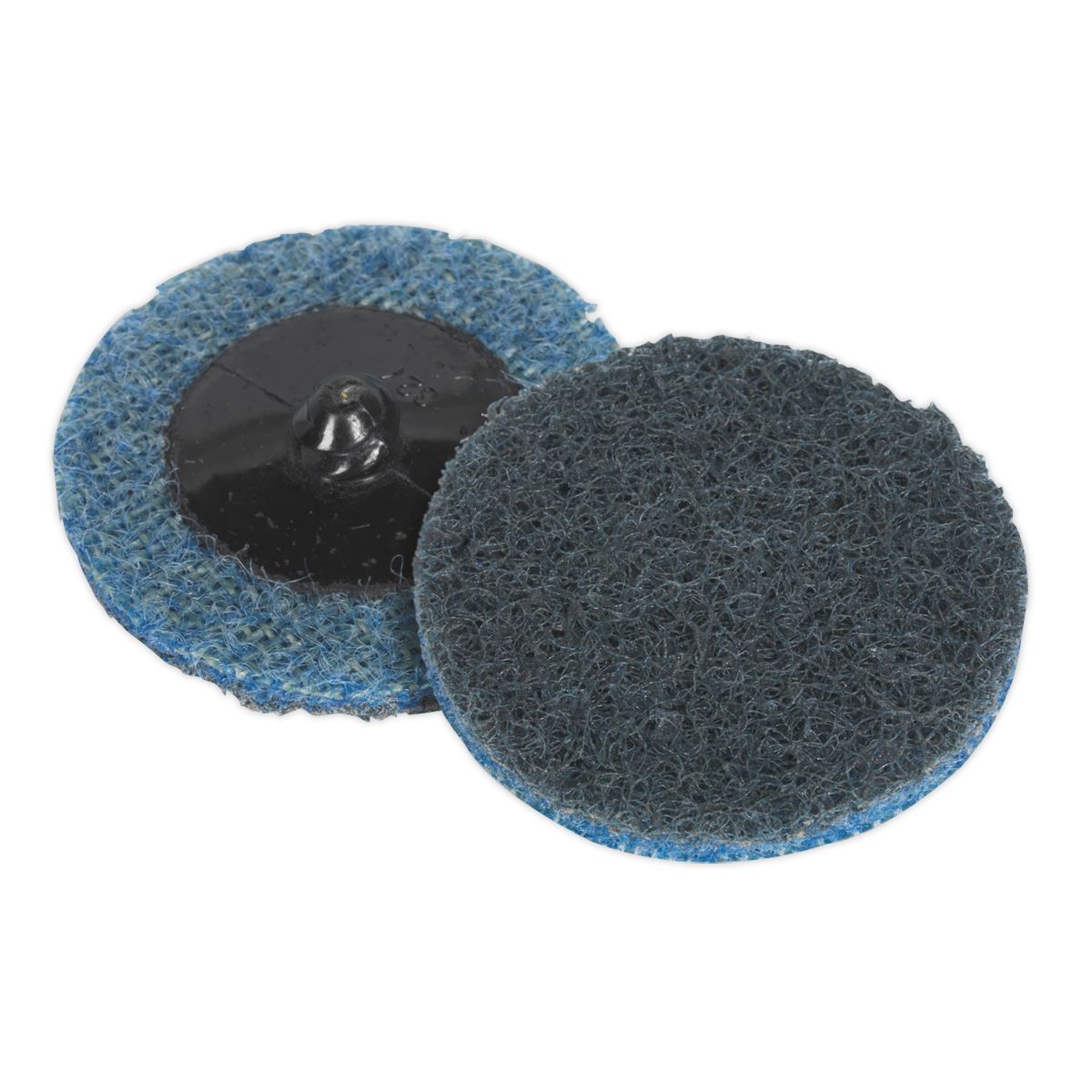 Sealey Quick Change Preparation Pad �50mm Fine Pack of 10 PTCQC50F