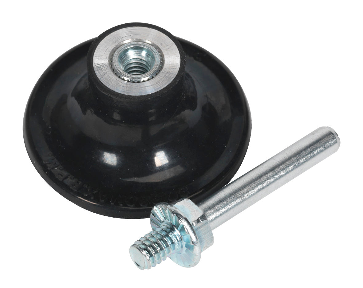 Sealey Quick Change Backing Pad �50mm 1/4"UNC PTCQCBP50