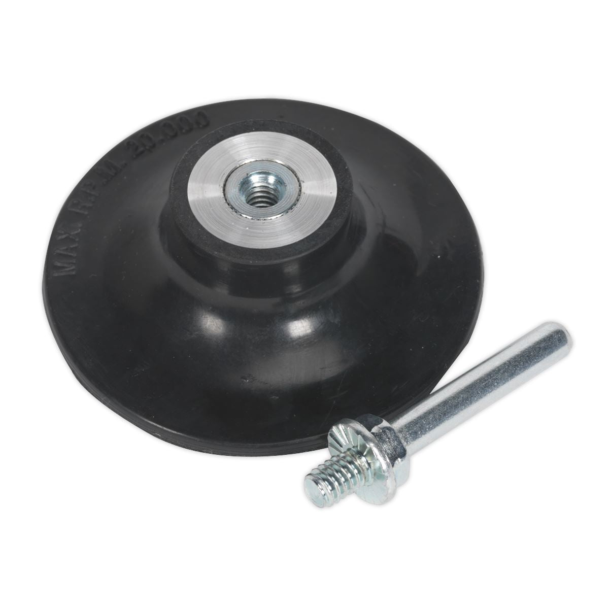 Sealey Quick-Change Backing Pad �75mm 1/4"UNC PTCQCBP75
