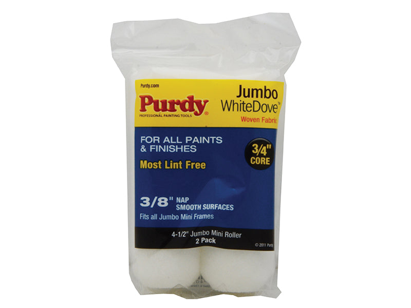 Purdy® Jumbo Mini White Dove™ Sleeve 114 x 19mm (4.1/2 x 3/4in) (Pack 2) PUR140624012