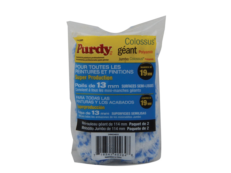 Purdy® Jumbo Mini Colossus™ Sleeve 165 x 19mm (6.1/2 x 3/4in) (Pack 2) PUR140626033