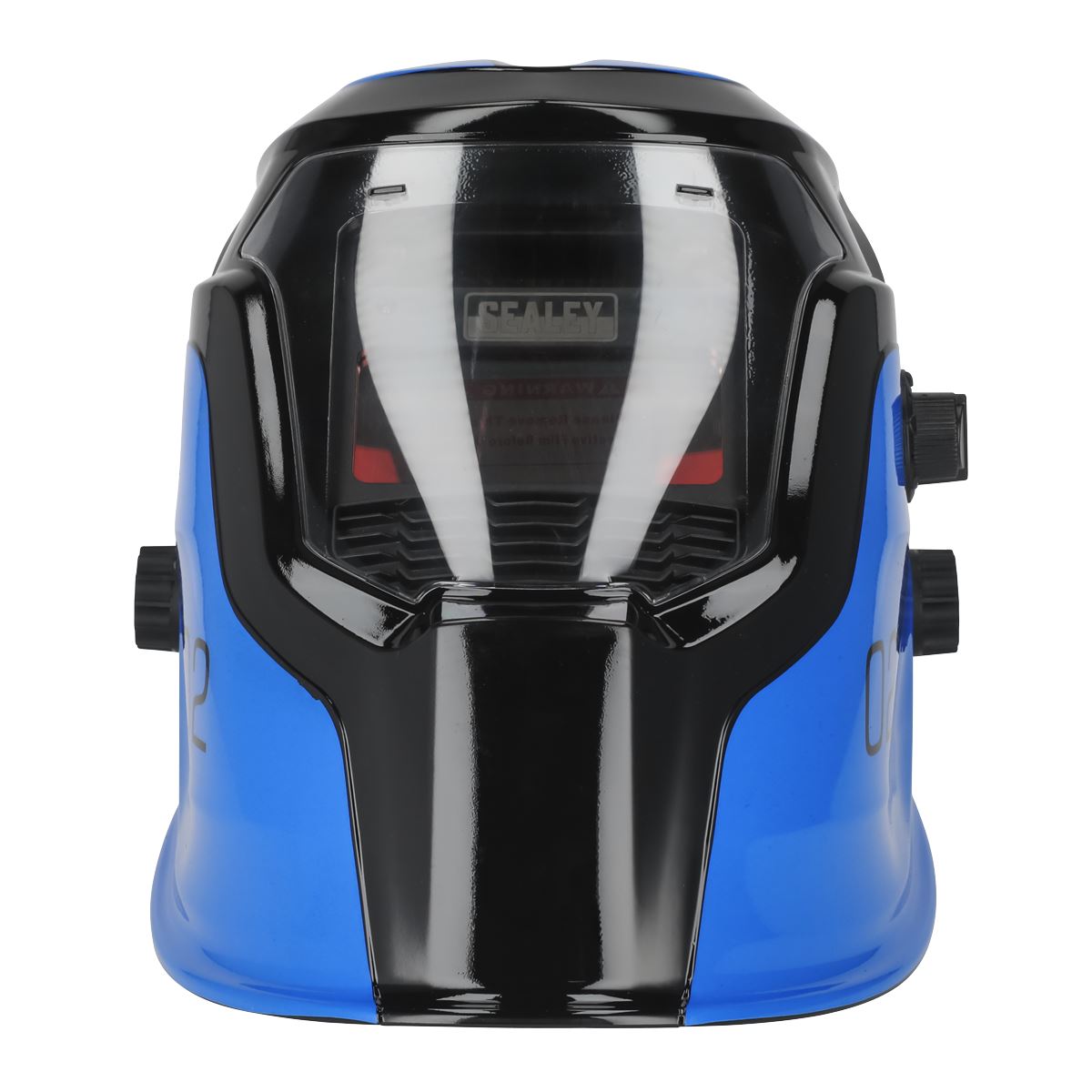 Sealey Auto Darkening Welding Helmet - Shade 9-13 - Blue PWH2