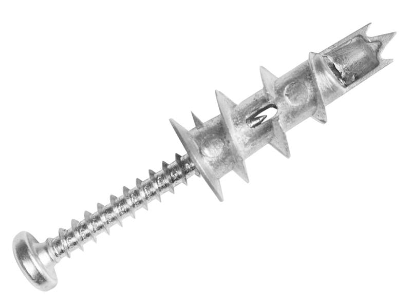 Rawlplug Metal Self-Drill Plasterboard Fixing Pack of 6 RAW07105