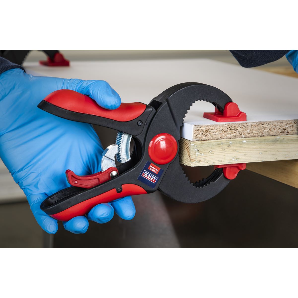 Sealey Ratchet Clamp 45mm 4pc Set RC504