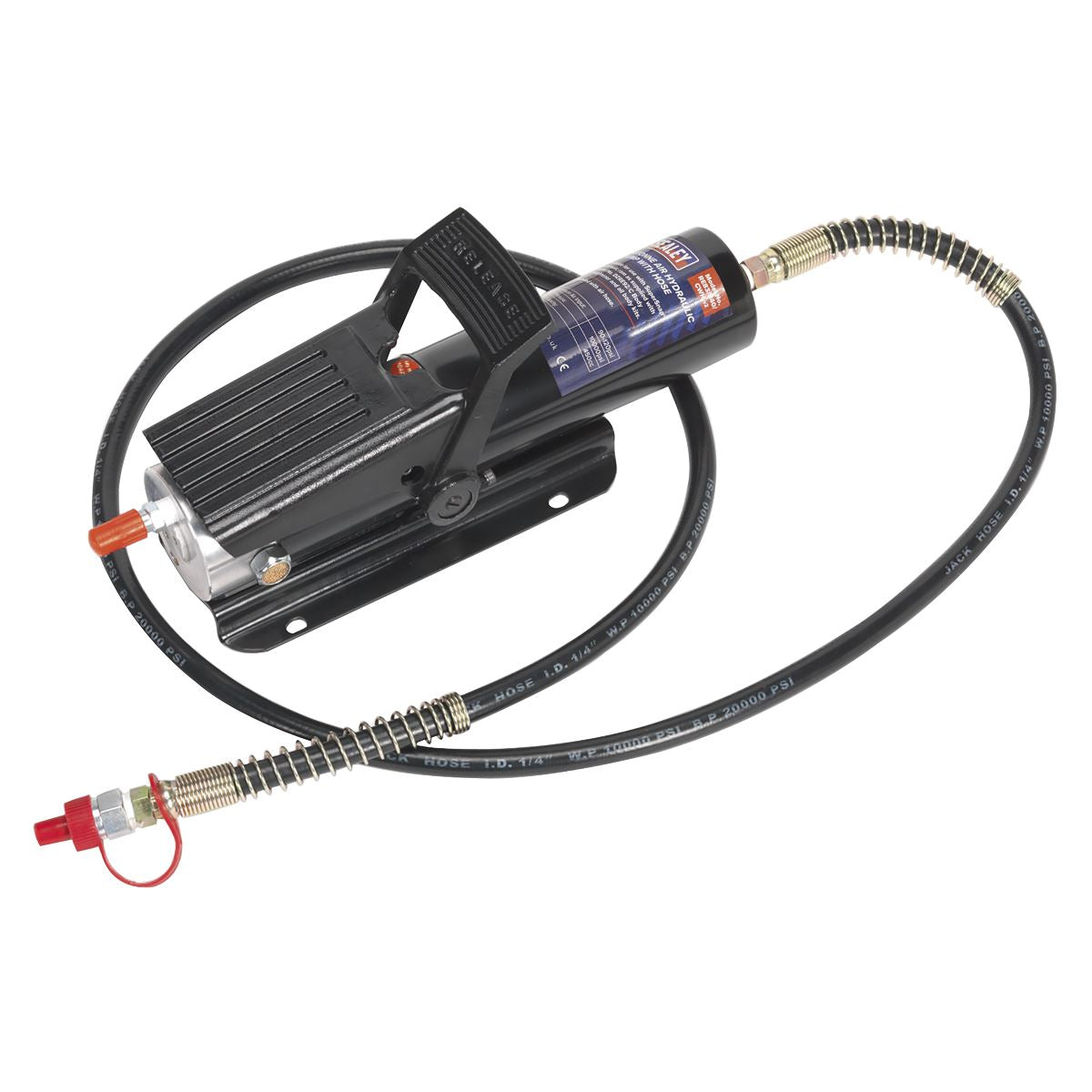 Sealey Air Hydraulic Pump 10 Tonne with Hose RE83/840/CWH