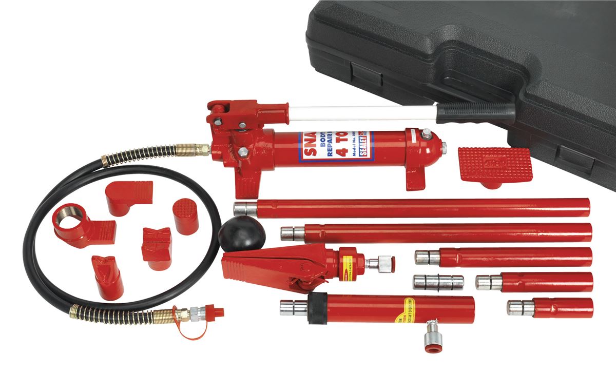 Sealey Hydraulic Body Repair Kit 4 Tonne Snap Type RE97/4