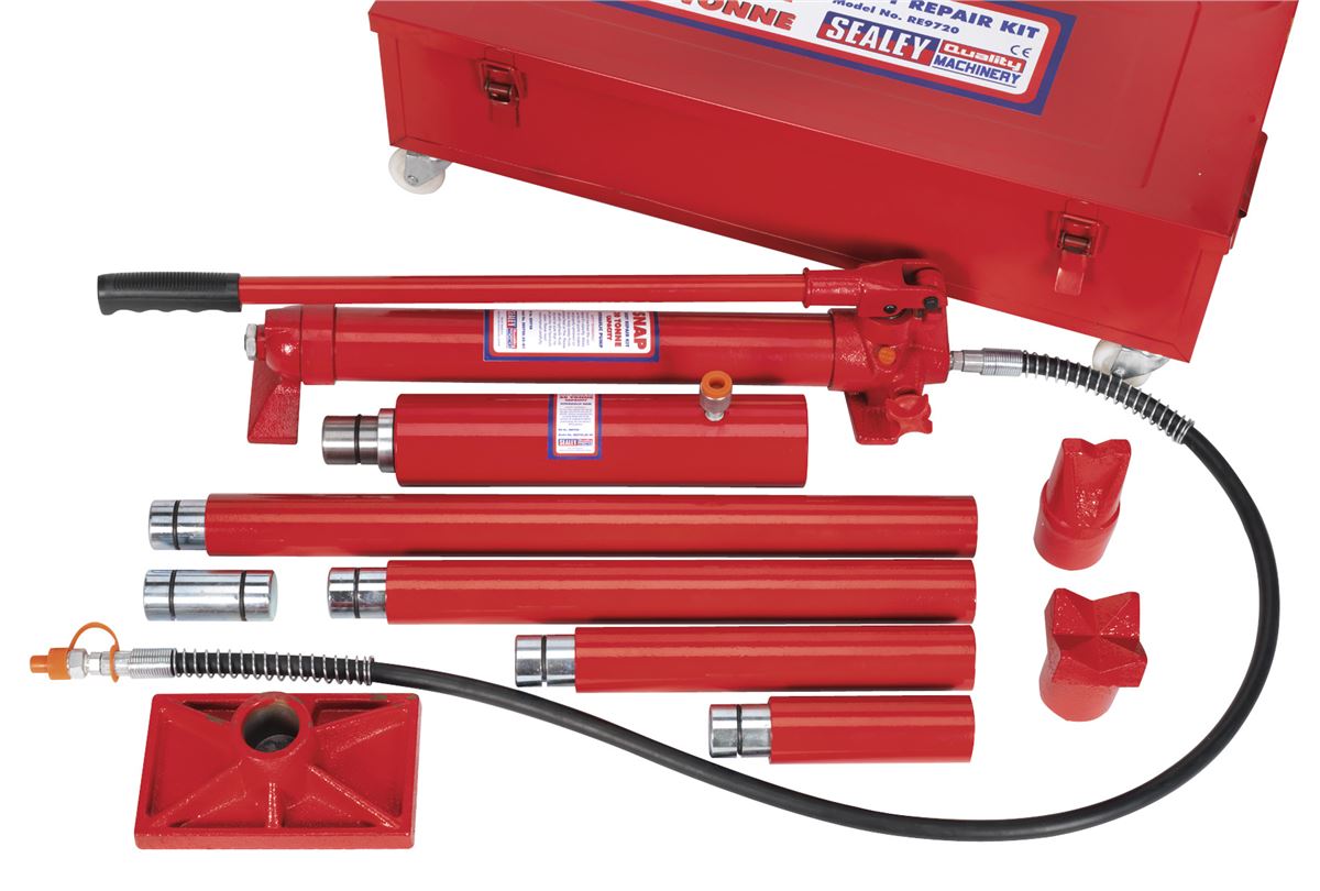 Sealey Hydraulic Body Repair Kit 20 Tonne Snap Type RE9720