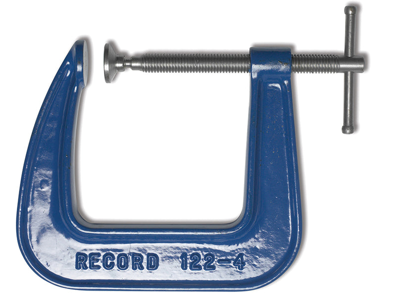 IRWIN Record 122 Deep Throat G-Clamp 100mm (4in) REC122
