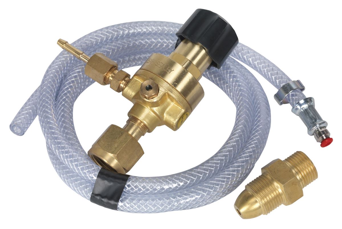 Sealey MIG Gas Regulator Kit No Gauge Regulator Industrial REG/KIT/MZ