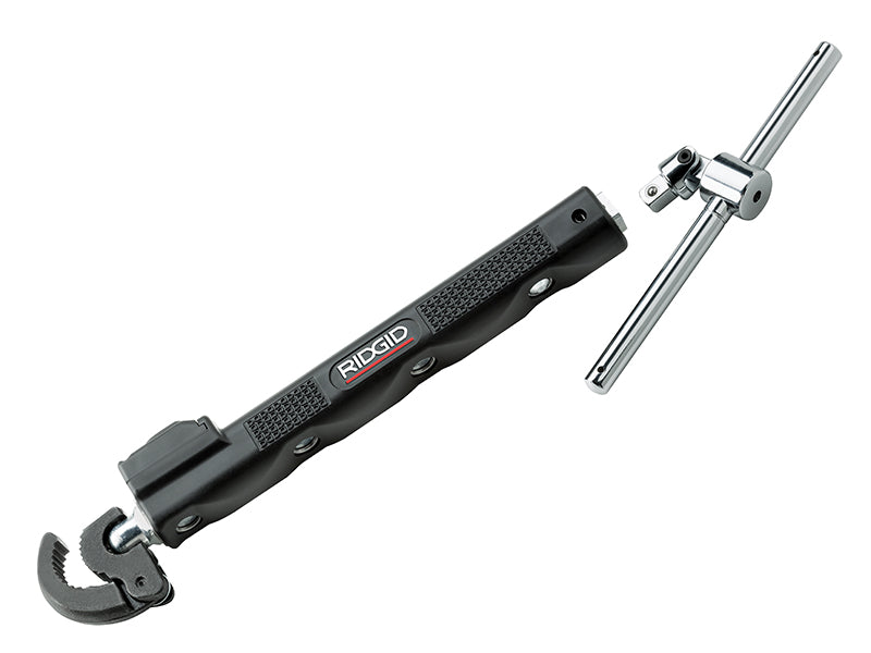 RIDGID 2017 Telescopic Basin Wrench with Led Work Light 12-32mm Capacity RID46753