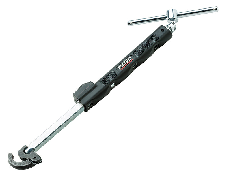 RIDGID 2017 Telescopic Basin Wrench with Led Work Light 12-32mm Capacity RID46753