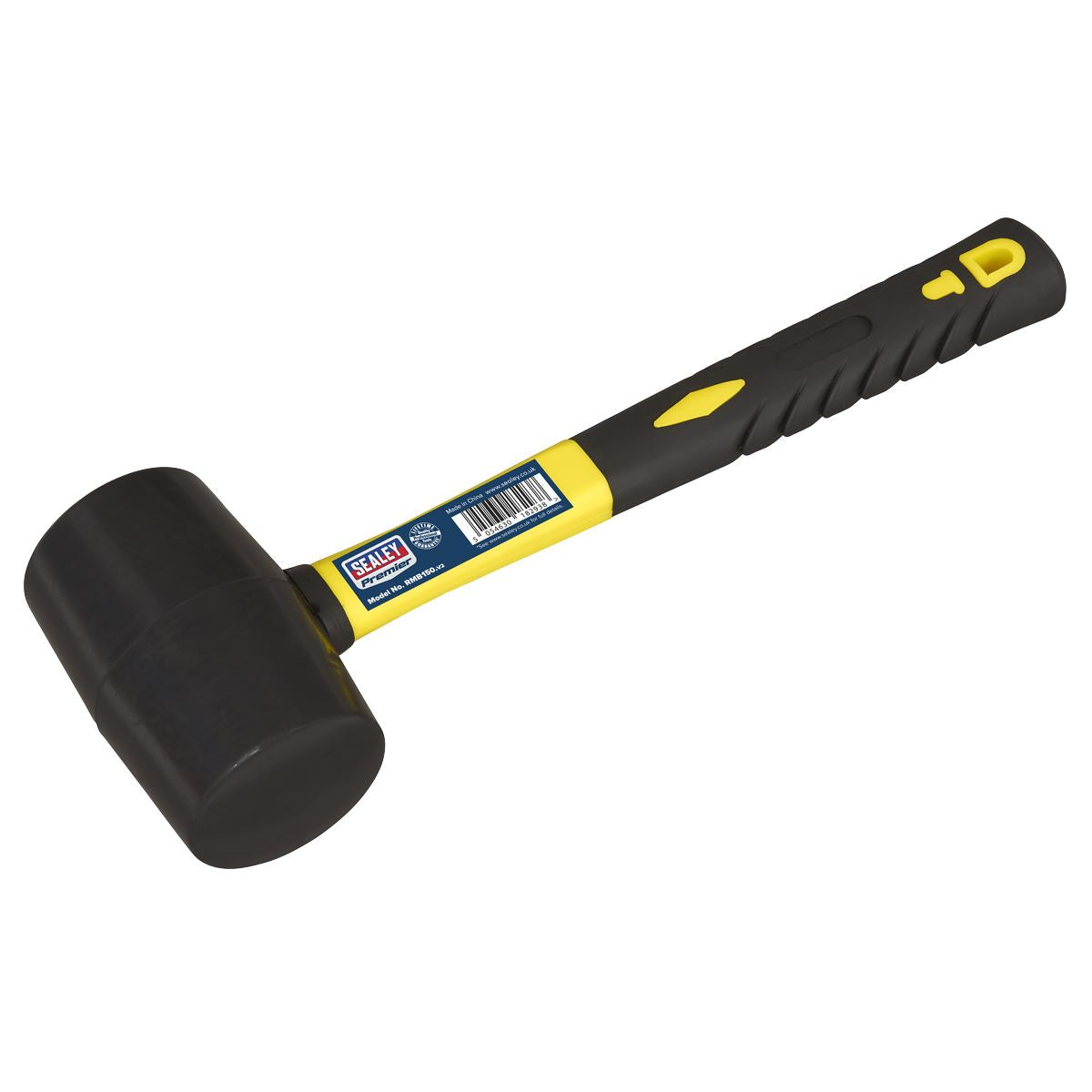 Sealey Rubber Mallet with Fibreglass Shaft 1.5lb RMB150