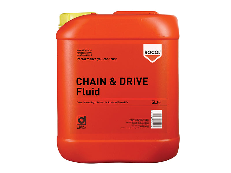ROCOL CHAIN & DRIVE Fluid 5 Litre ROC22306