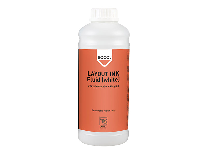 ROCOL LAYOUT INK Fluid White 1 litre ROC57044