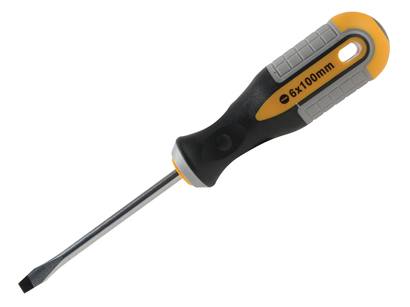 Roughneck Screwdriver Flared Tip 6.0 x 100mm ROU22114