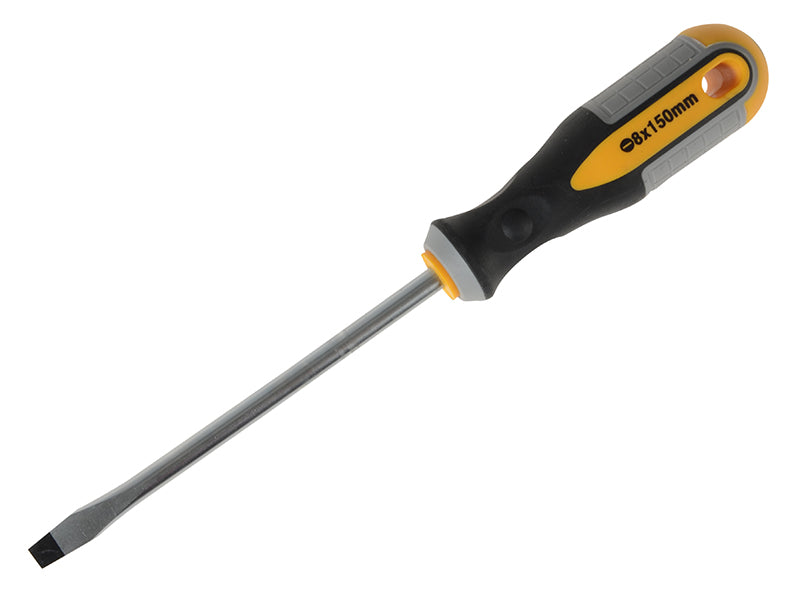 Roughneck Screwdriver Flared Tip 8.0 x 150mm ROU22116