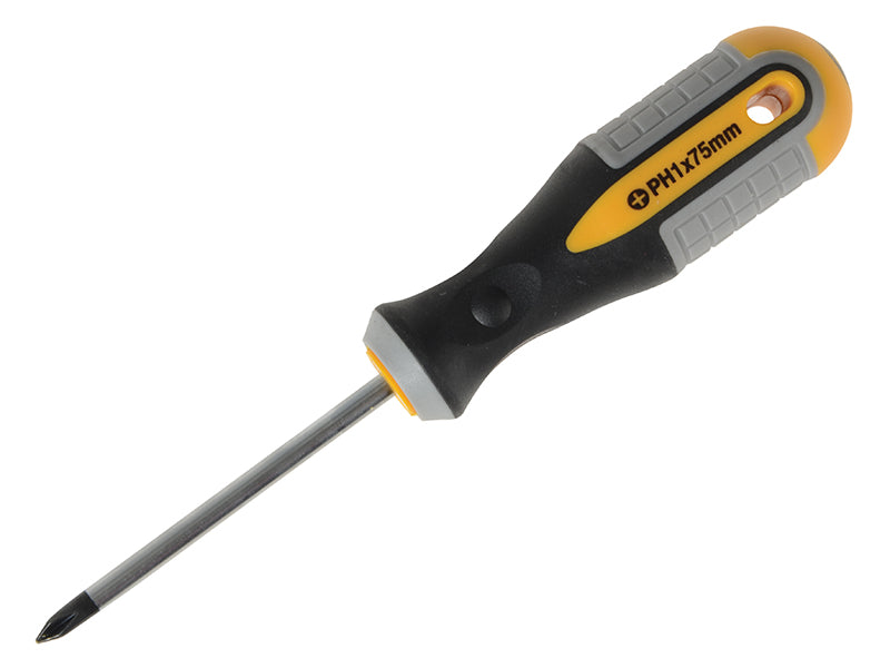 Roughneck Screwdriver Phillips Tip PH1 x 75mm ROU22131