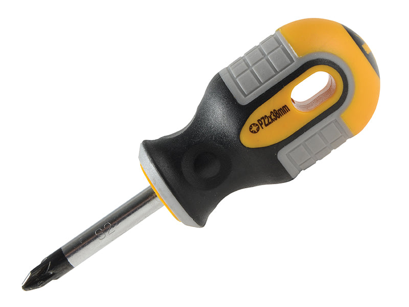 Roughneck Stubby Screwdriver Pozidriv Tip PZ2 x 38mm ROU22153
