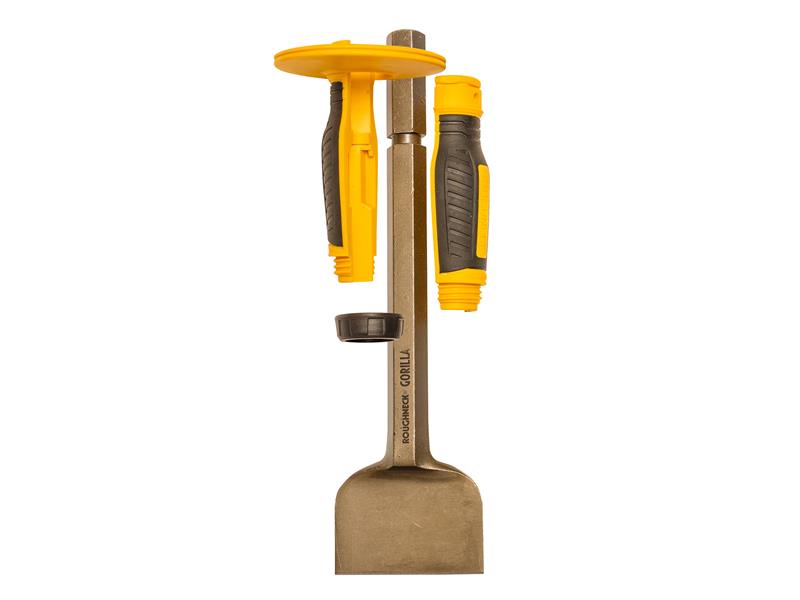 Roughneck Gorilla Brick Bolster with Non-Slip Hand Guard 76 x 279mm (3 x 11in) ROU31926