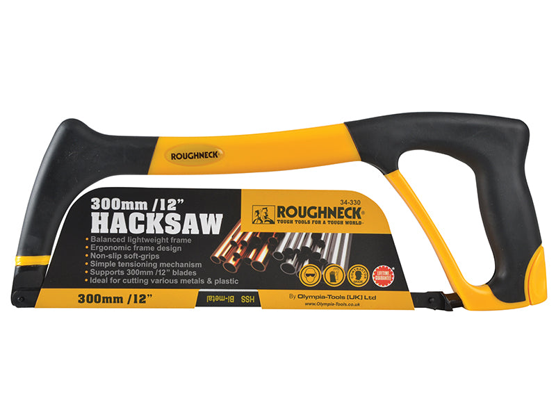 Roughneck R12H Heavy-Duty Hacksaw 300mm (12in) ROU34330