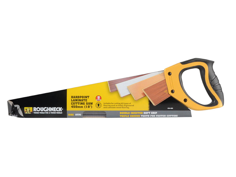 Roughneck Hardpoint Laminate Cutting Saw 450mm (18in) 9 TPI ROU34455