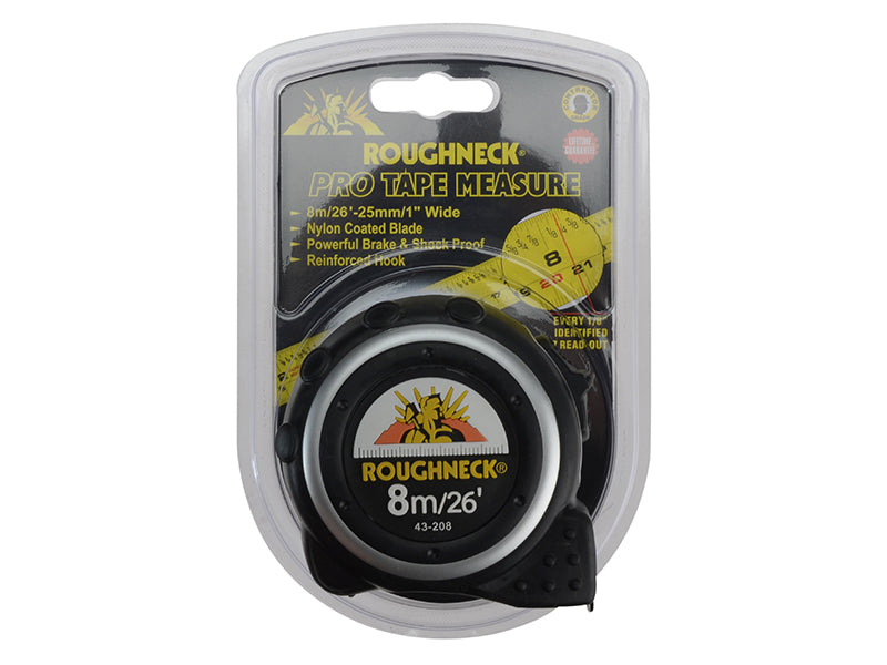 Roughneck E-Z Read® Tape Measure 8m/26ft (Width 25mm) ROU43208
