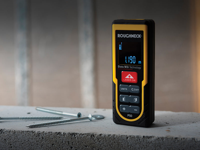 Roughneck P50 Laser Distance Measure 50m ROU43950