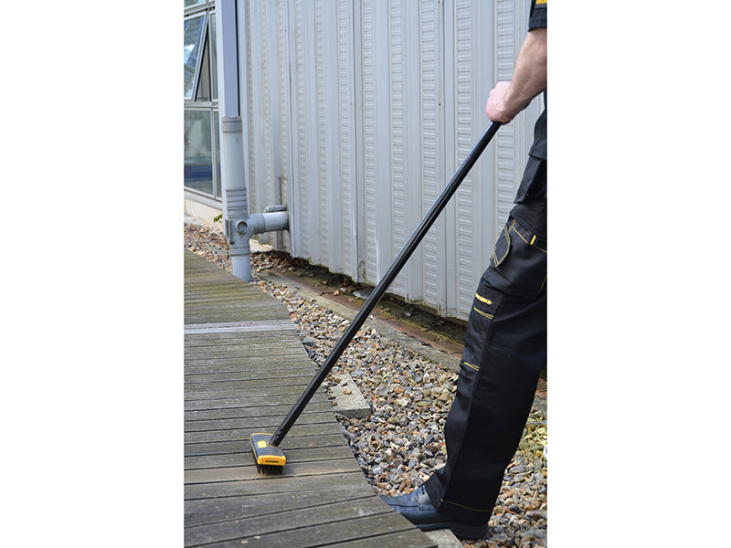 Roughneck Heavy-Duty Scrub Brush Soft Grip 200mm (8in) NO Handle ROU52060