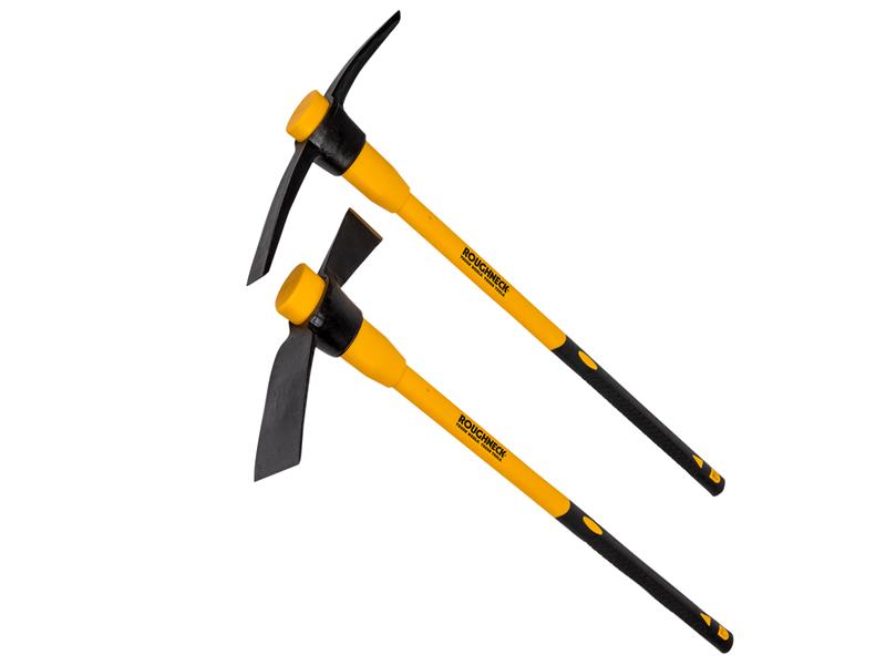 Roughneck Pick Axe and Cutter Mattock Set, 2 Piece ROU64104