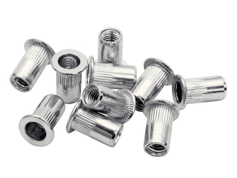 Rapid Steel Rivet Nuts M6 (Pack 20 + Free Drill Bit) RPD5000673