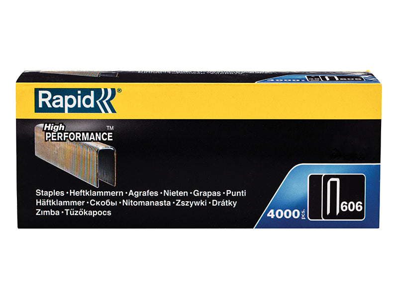 Rapid 606/18B4 18mm Staples (Narrow Box 4000) RPD60618B4