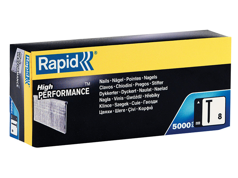 Rapid No.8 Brad Nails 18Ga 30mm (Box 5000) RPD830