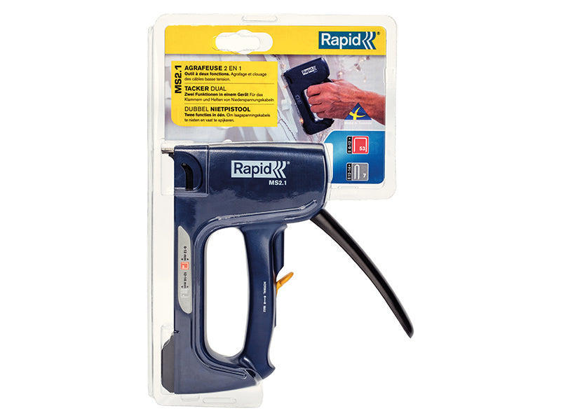 Rapid MS2.1 2-In-1 Staple Gun RPDMS21