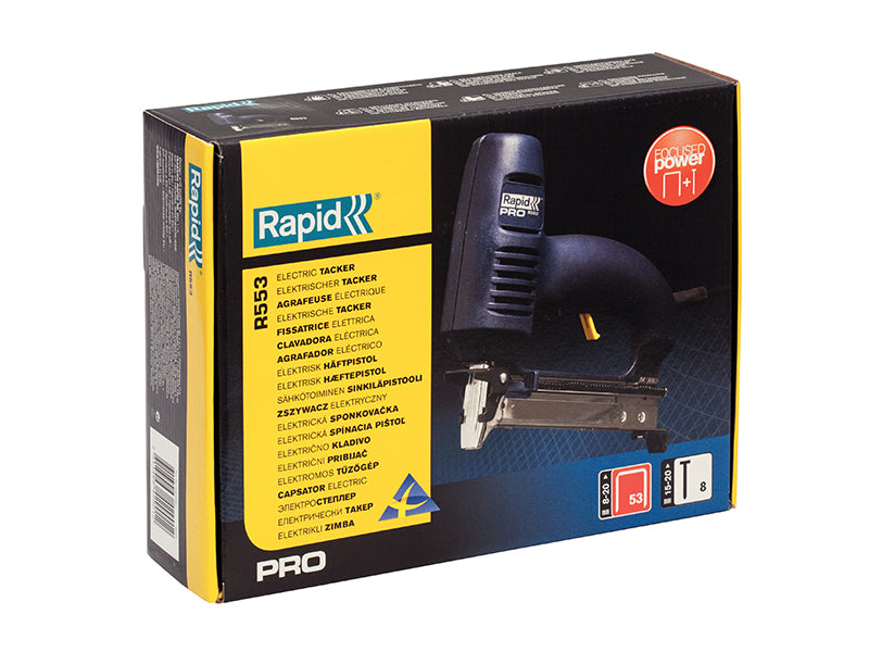 Rapid PRO R553 Electric Staple/Nail Gun RPDR553