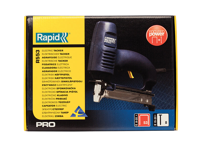 Rapid PRO R553 Electric Staple/Nail Gun RPDR553