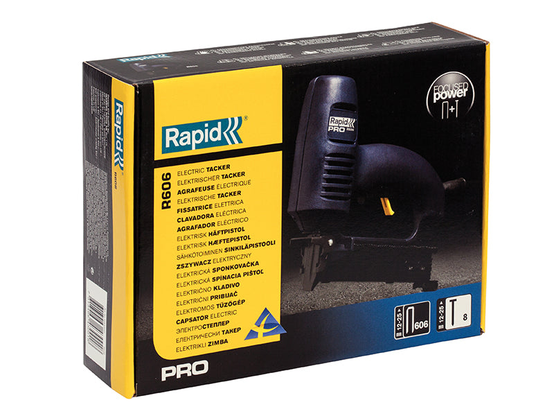 Rapid PRO R606 Electric Staple/Nail Gun RPDR606