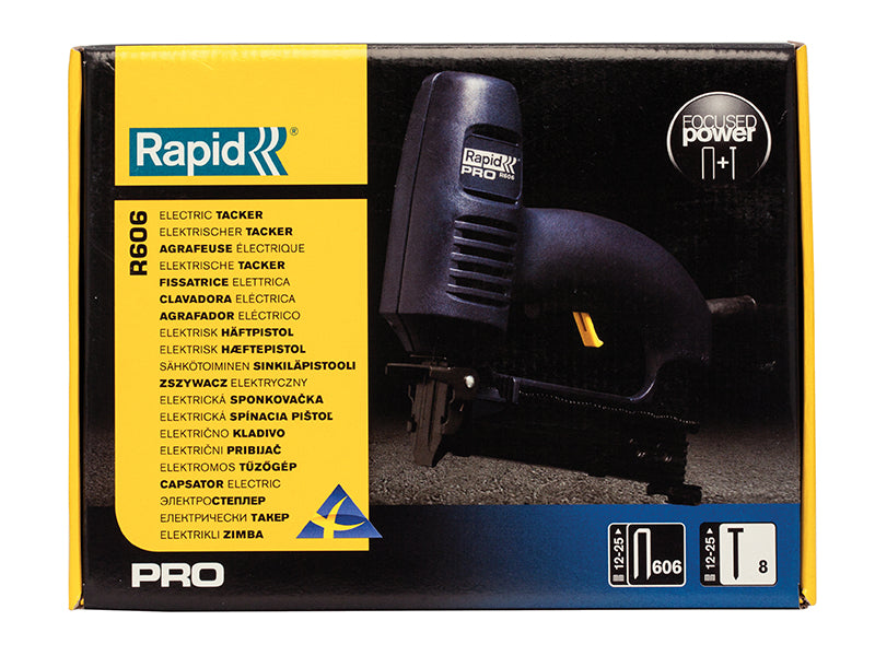 Rapid PRO R606 Electric Staple/Nail Gun RPDR606