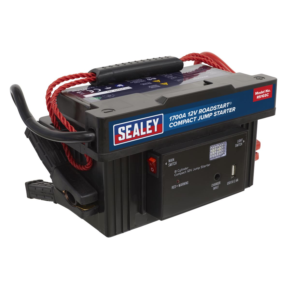Sealey RoadStart® Compact Jump Starter 12V 1900A RS103C