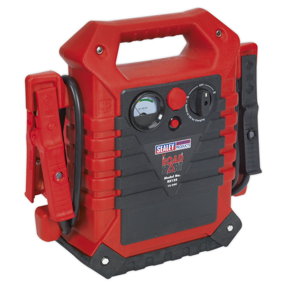 Sealey RoadStart® Emergency Jump Starter 12/24V 3000/1500 Peak Amps RS125