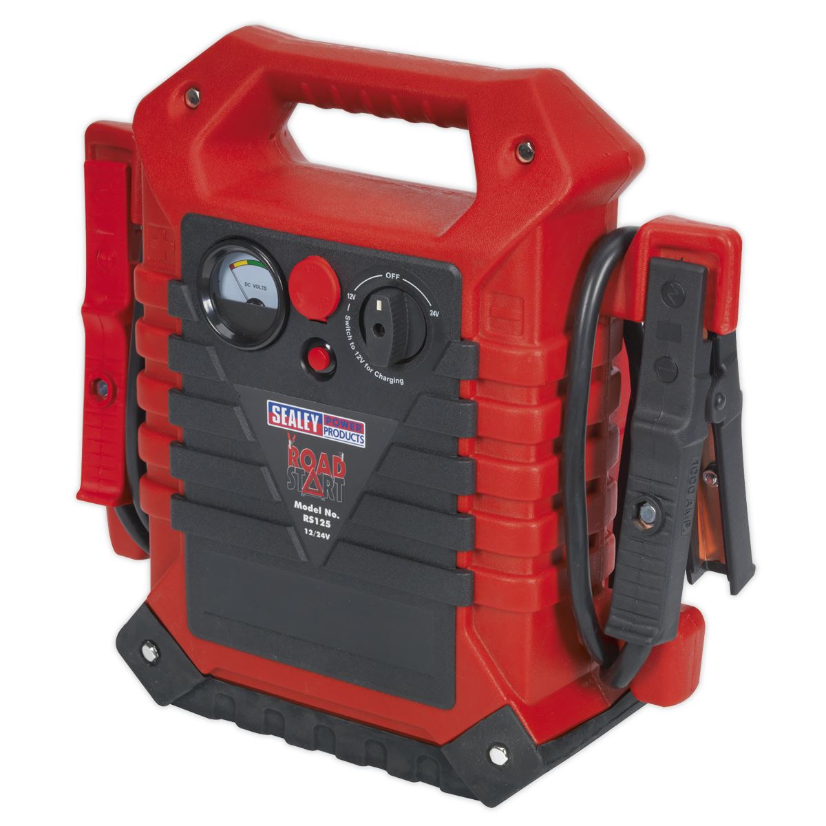 Sealey RoadStart® Emergency Jump Starter 12/24V 3000/1500 Peak Amps RS125