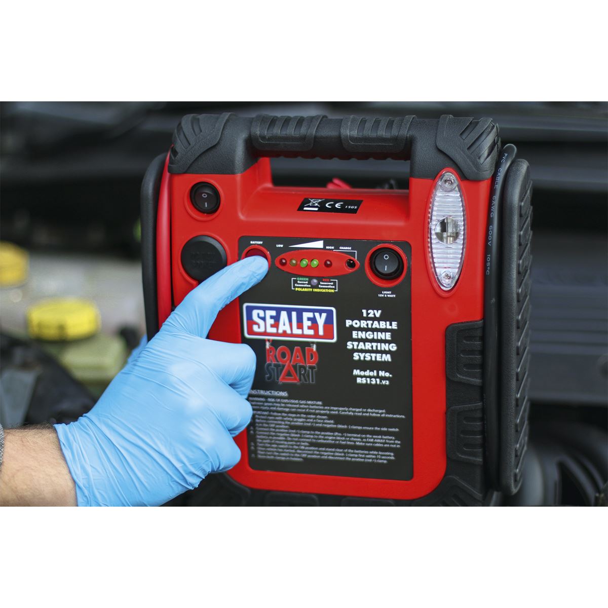 Sealey RoadStart Emergency Power Pack 12V 900 Peak Amps RS131