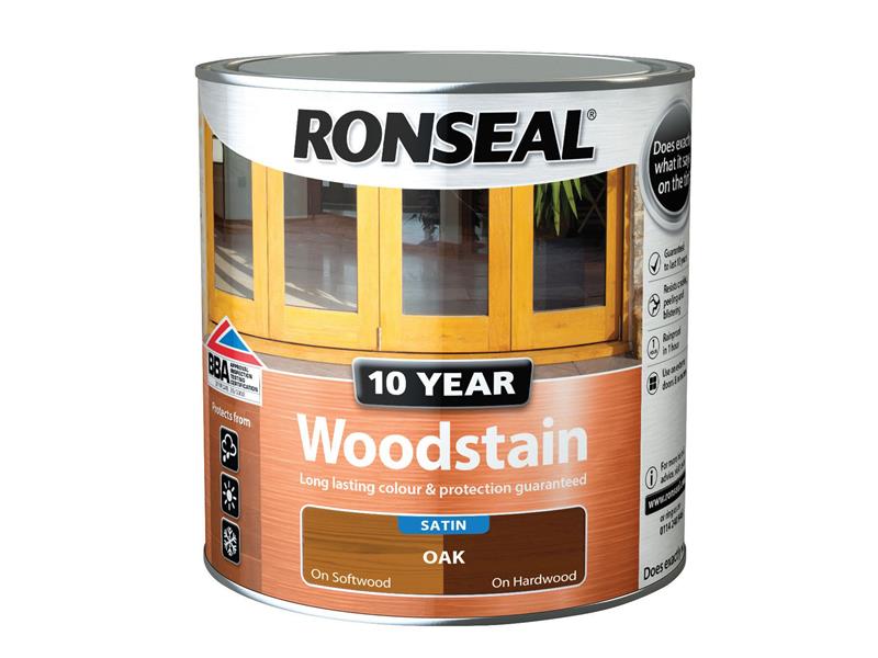 Ronseal 10 Year Woodstain Dark Oak 750ml RSL10WSDO750