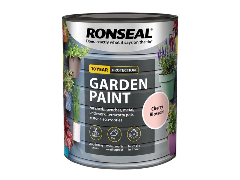 Ronseal Garden Paint Cherry Blossom 750ml RSLGPCB750