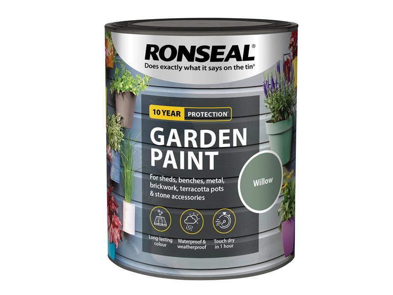 Ronseal Garden Paint Willow 750ml RSLGPW750