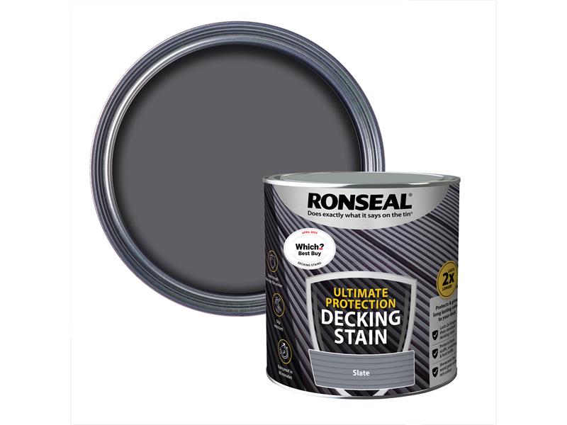 Ronseal Ultimate Protection Decking Stain Slate 2.5 litre RSLNUDSSL25L